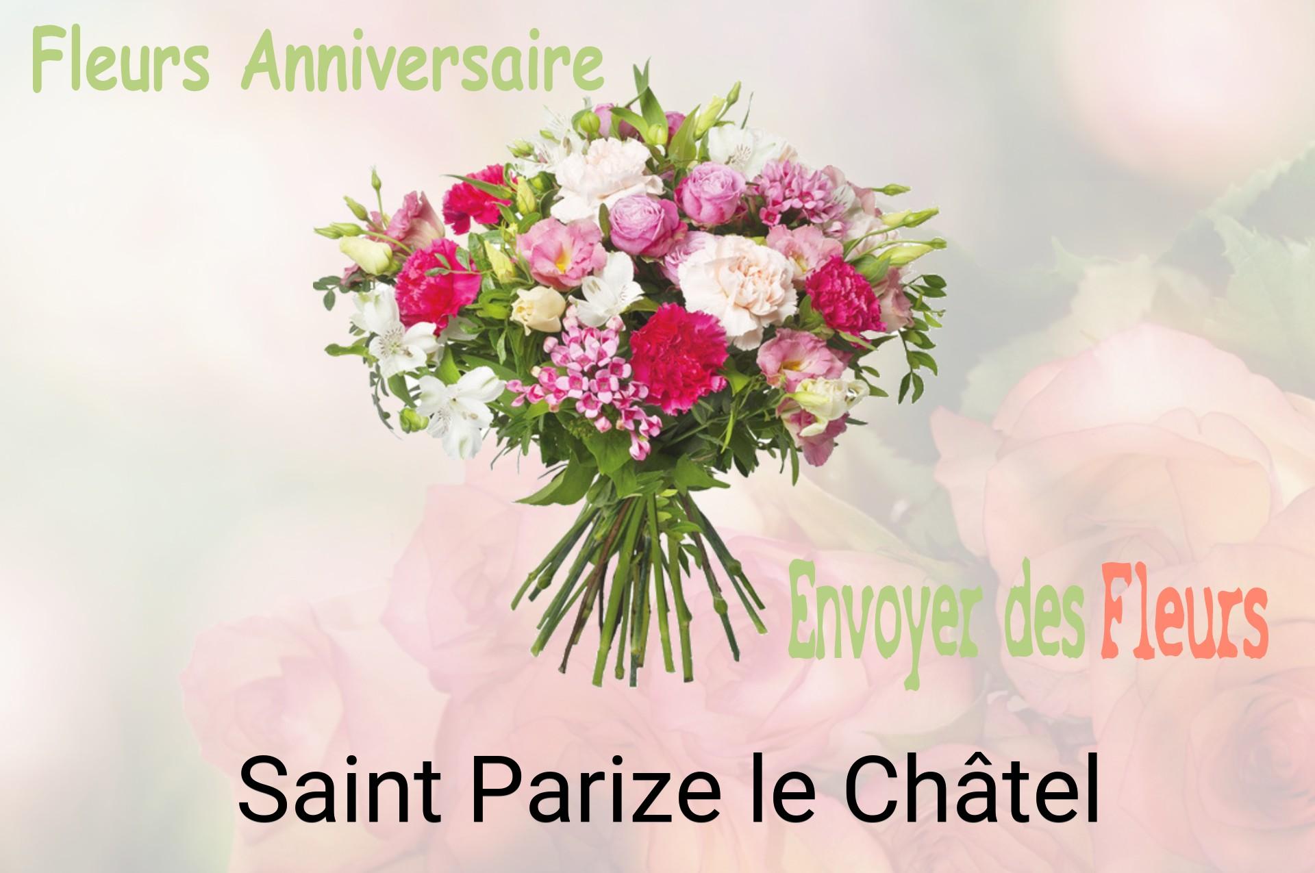 Bouquet de fleurs d’anniversaire livré à Saint-Parize-le-Châtel